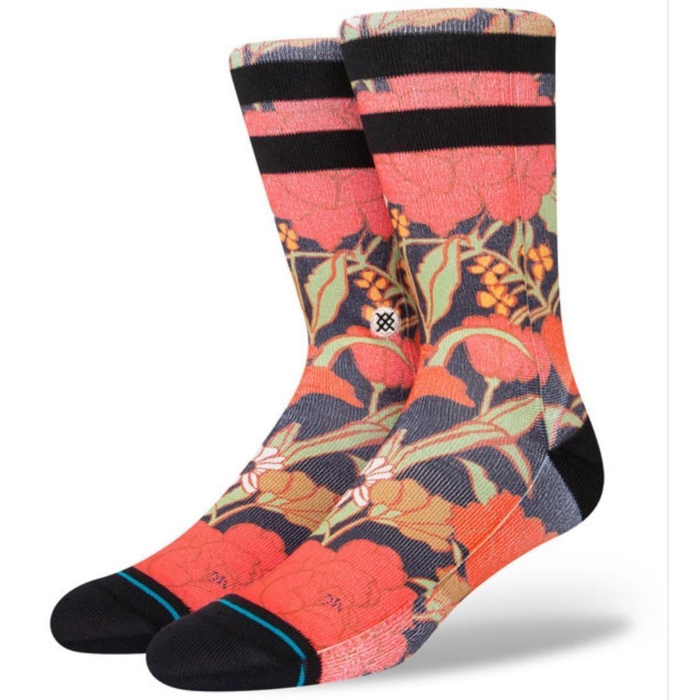 STANCE MENS CREW HEIGHT NWT BACKPETAL POLY BLEND SIZE LARGE